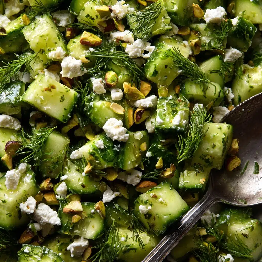 Smashed Cucumber Salad - With Feta and Dill Recipe - Recipe Image