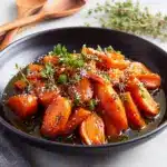 Honey Garlic Butter Roasted Carrots Recipe
