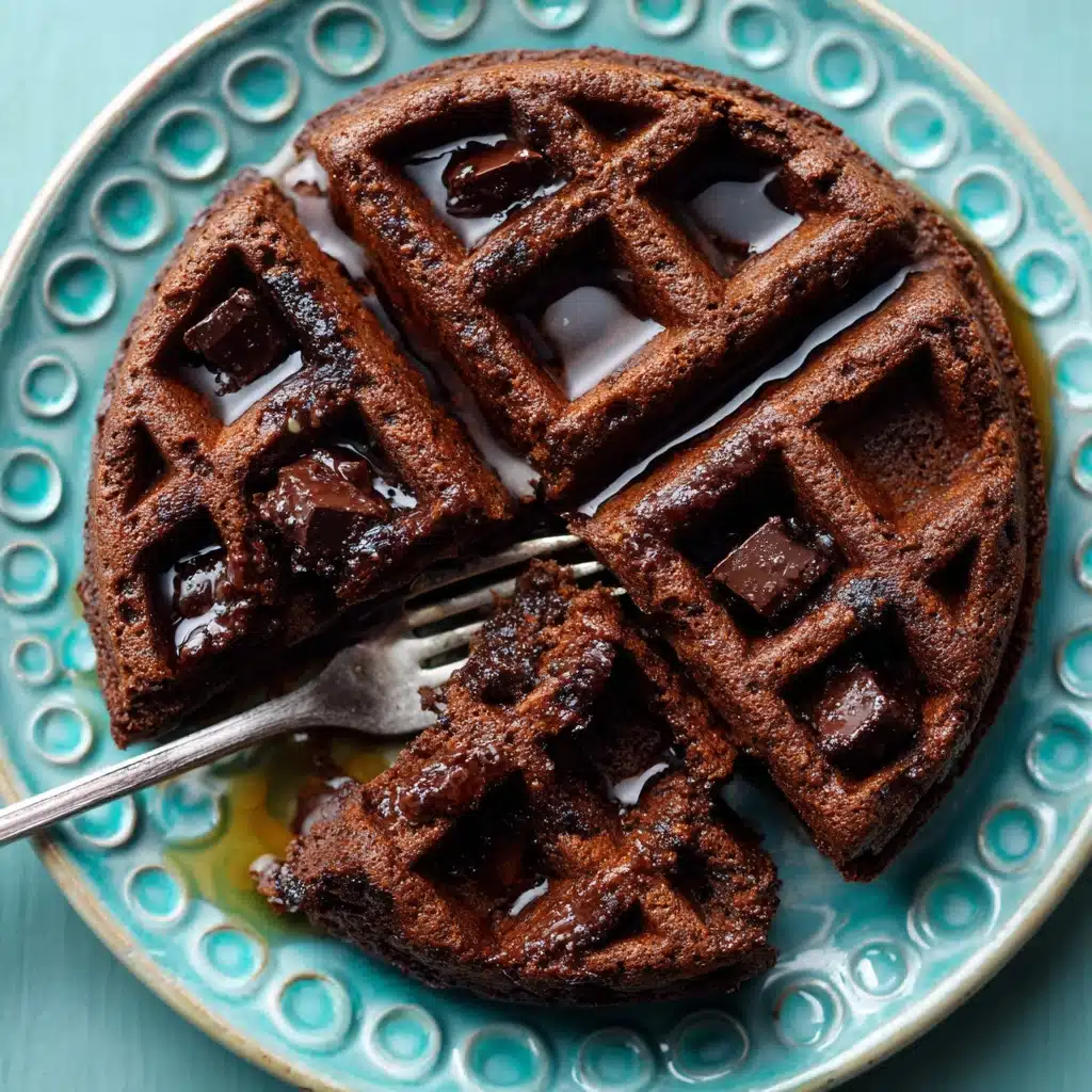 Brownie Waffles Recipe - Recipe Image