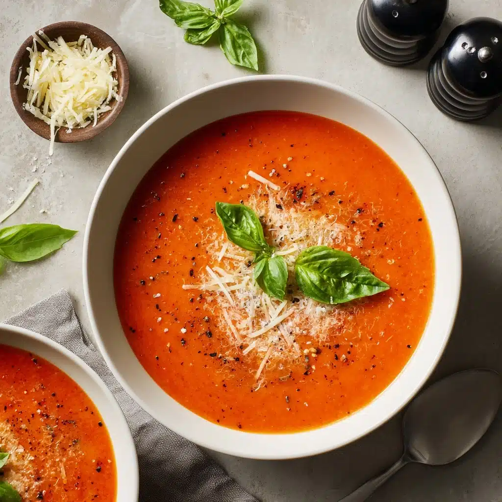 High Protein Tomato Soup Recipe - Recipe Image