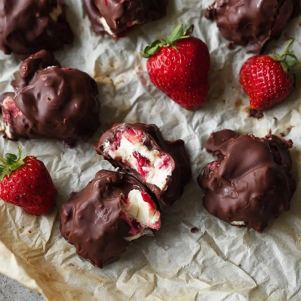 Chocolate Strawberry Yogurt Clusters Recipe - Recipe Image