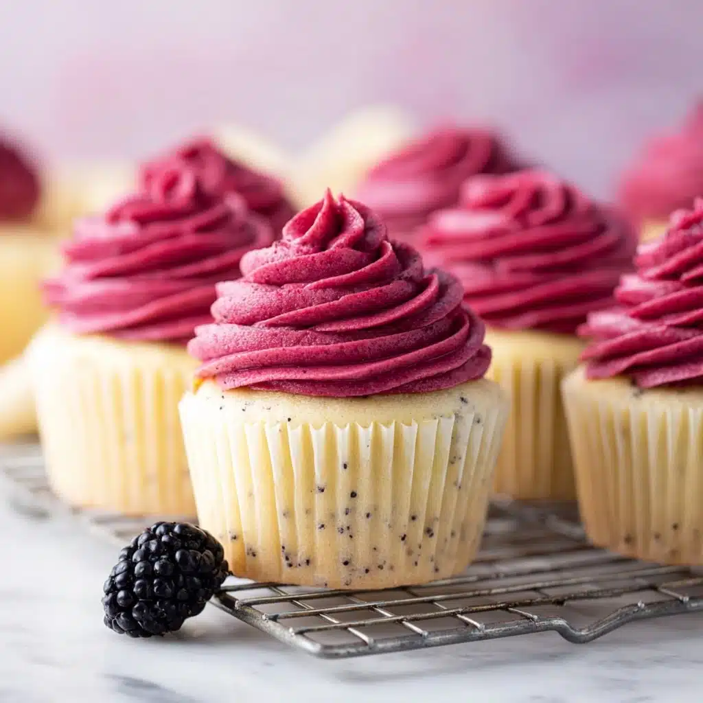 Lemon Poppy Seed Cupcakes Recipe - Recipe Image