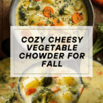 Cheesy Vegetable Chowder Recipe