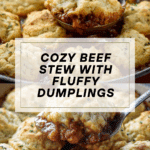 Tasty Beef Stew and Dumplings Recipe