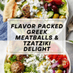 Greek Meatballs with Tzatziki Sauce Recipe