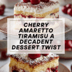 Cherry Amaretto Tiramisu Recipe : A Fruity Twist Recipe