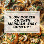 Slow Cooker Chicken Marsala Recipe