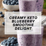 Keto Smoothie - Blueberry Recipe