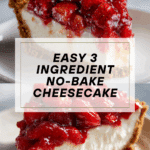 3-Ingredient No-Bake Cheesecake Recipe
