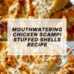 Chicken Scampi Stuffed Pasta Shells Recipe