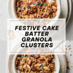 Cake Batter Granola Recipe