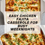 Chicken Fajita Casserole Recipe