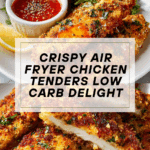 Air Fryer Chicken Tenders - Low-Carb and Gluten-Free Recipe