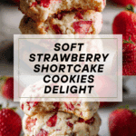 Soft Strawberry Shortcake Cookies Recipe