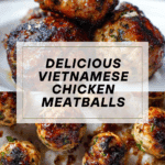 Vietnamese Chicken Meatballs Recipe