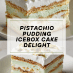 Pistachio Pudding Icebox Cake Recipe