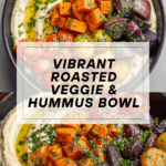 Roasted Veggie and Hummus Bowl: Perfect for Clean Eating Recipe