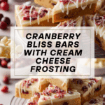 Cranberry Bliss Bars Recipe
