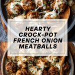 Crock-Pot French Onion Meatballs Recipe