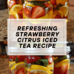 Strawberry citrus iced tea recipe