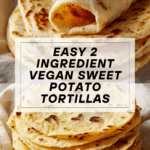Vegan Sweet Potato Tortillas | 2 Ingredients, Oil-Free Recipe