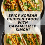 Korean Chicken Tacos Recipe