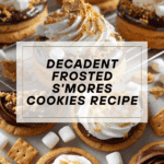 Frosted S'mores Cookies Recipe