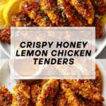 Crispy Honey Lemon Chicken Tenders Recipe