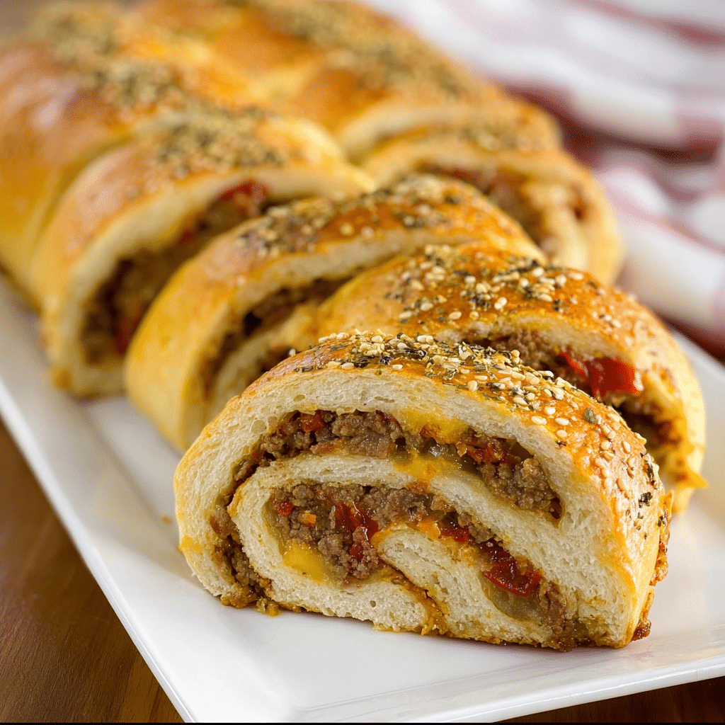 Cheeseburger Rollups Recipe - Recipe Image