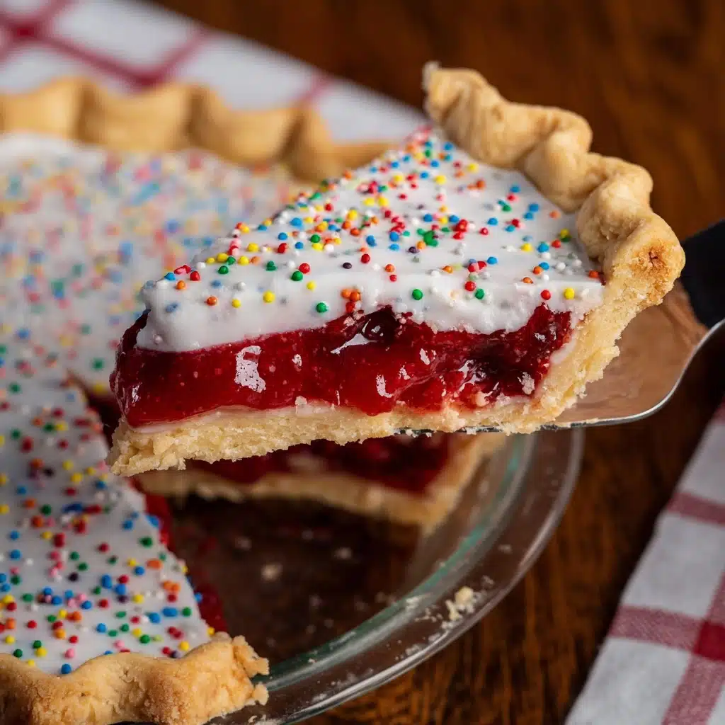 Strawberry Pop-Tart Pie Recipe - Recipe Image