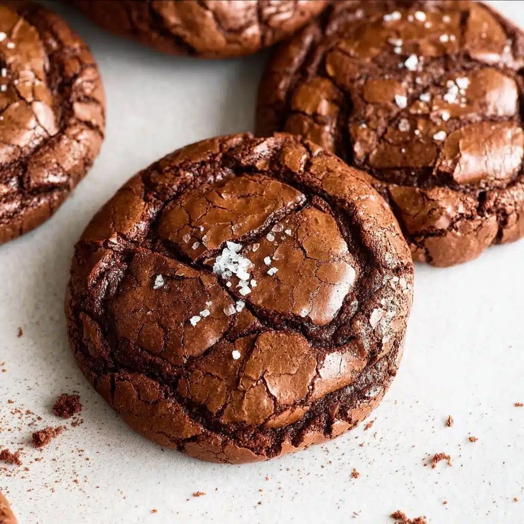 Super Fudgy Raspberry Stuffed Brownie Cookies (Gluten Free) Recipe - Recipe Image