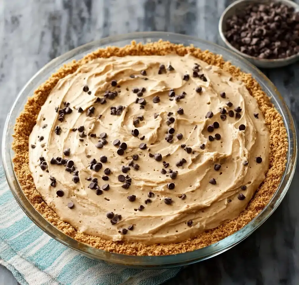 Chocolate Chip Peanut Butter Pie Recipe