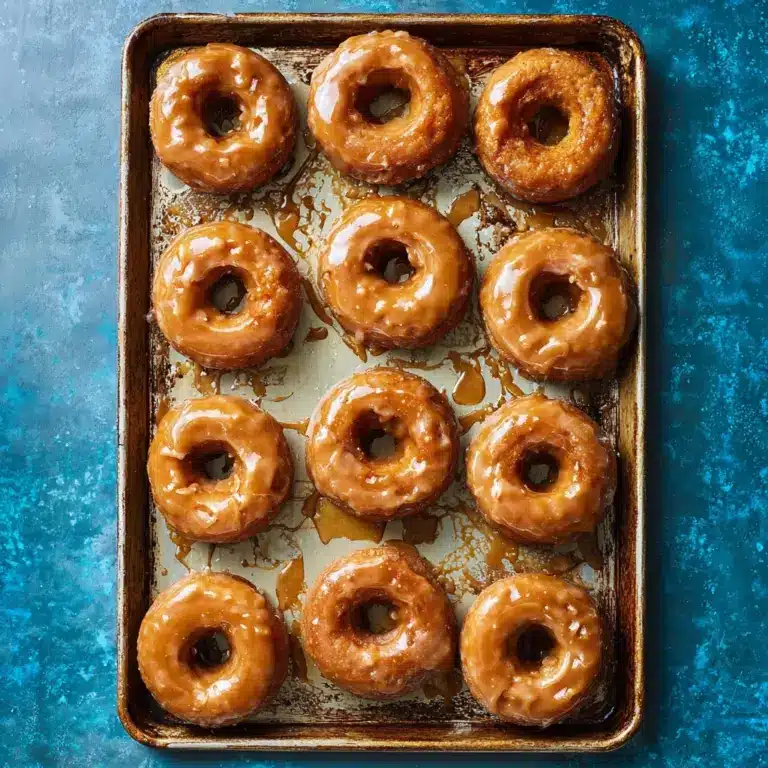 Baked Pumpkin Donuts with Maple Glaze Recipe