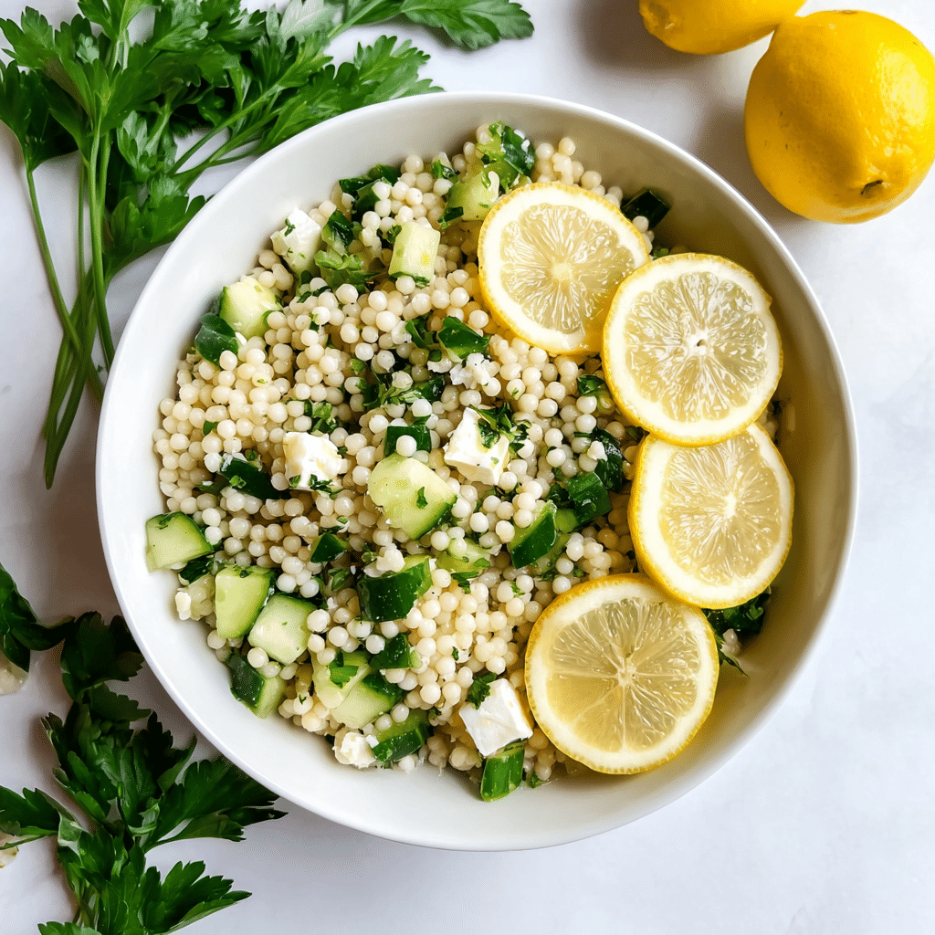 Flavorful Cucumber Couscous Salad Recipe - Recipe Image