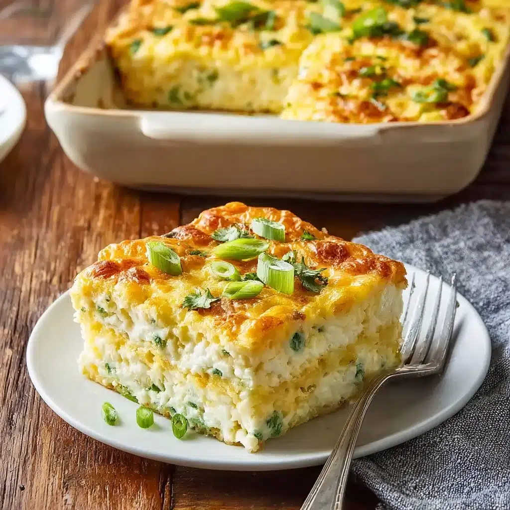 Cottage Cheese Egg Bake Casserole Recipe