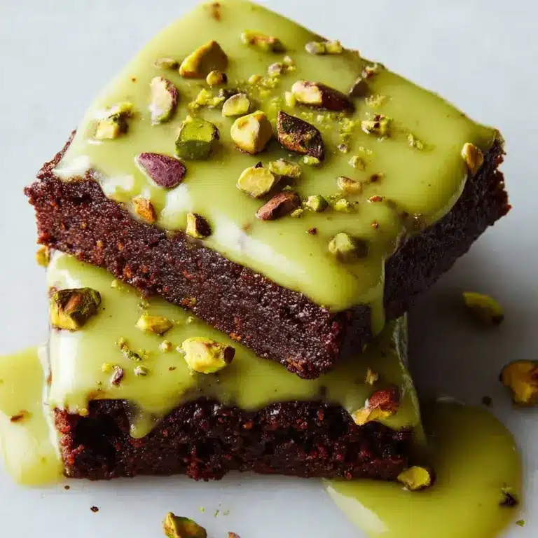 Pistachio Brownies Recipe