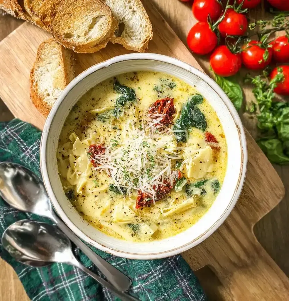 Tuscan Artichoke Soup Recipe