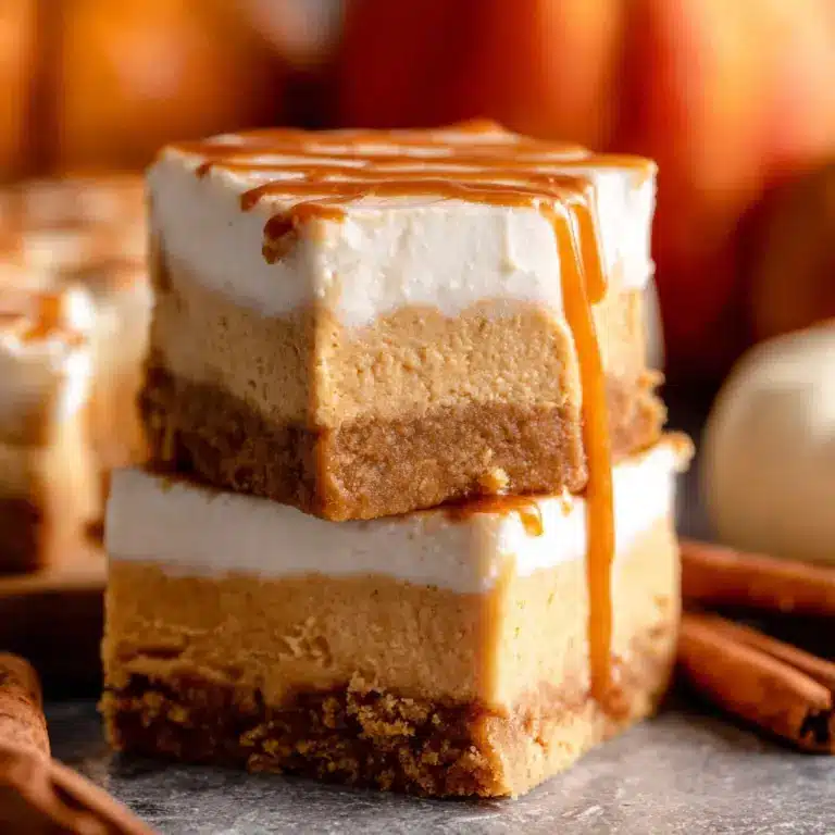 Pumpkin Cheesecake Bars Recipe