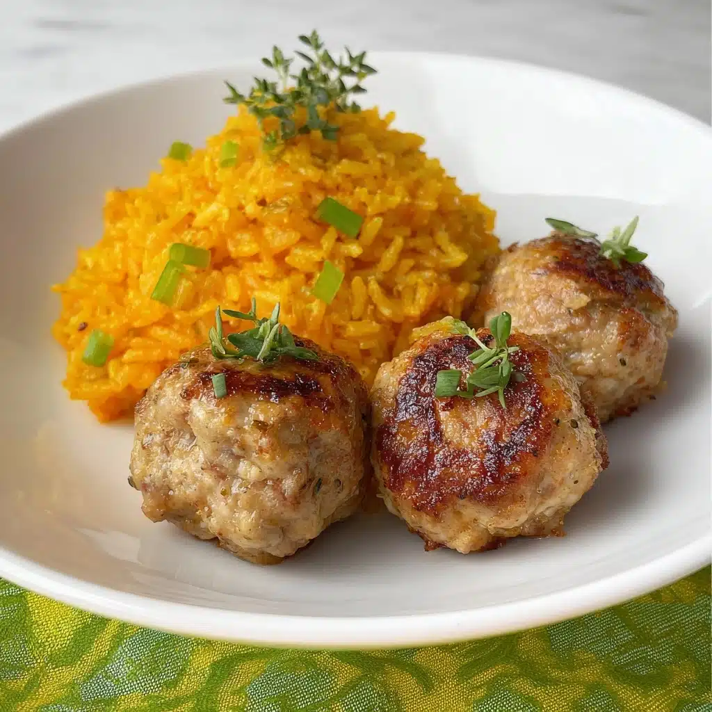 Air Fryer Chicken Meatballs Recipe