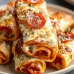 Low-Calorie Pizza Rolls (3-Ingredient Hack!) Recipe