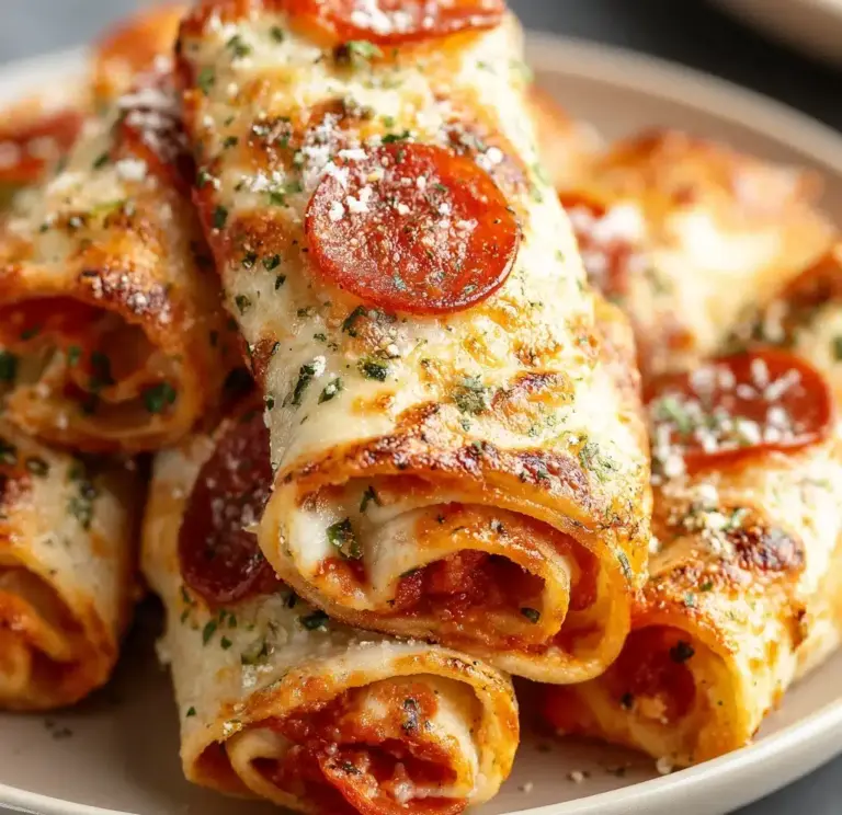 Low-Calorie Pizza Rolls (3-Ingredient Hack!) Recipe