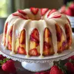 The Ultimate Strawberry Cream Cheese Pound Cake Recipe