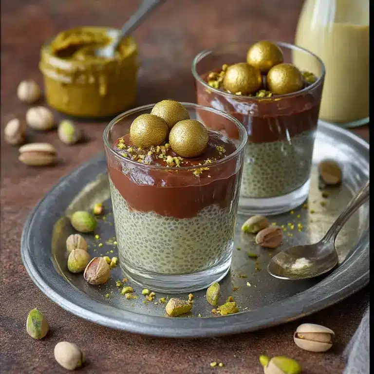 Dubai Chocolate Chia Pudding Recipe