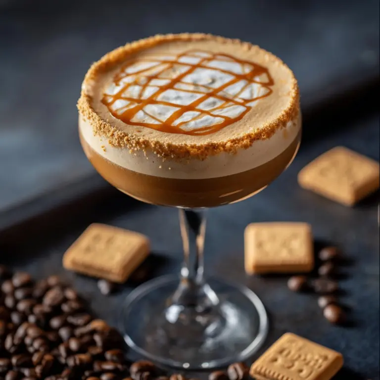Biscoff Cookie Butter Espresso Martini Recipe