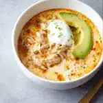 Keto White Chicken Chili Recipe