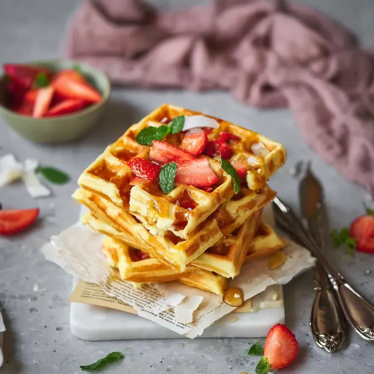Keto Protein Waffles Recipe