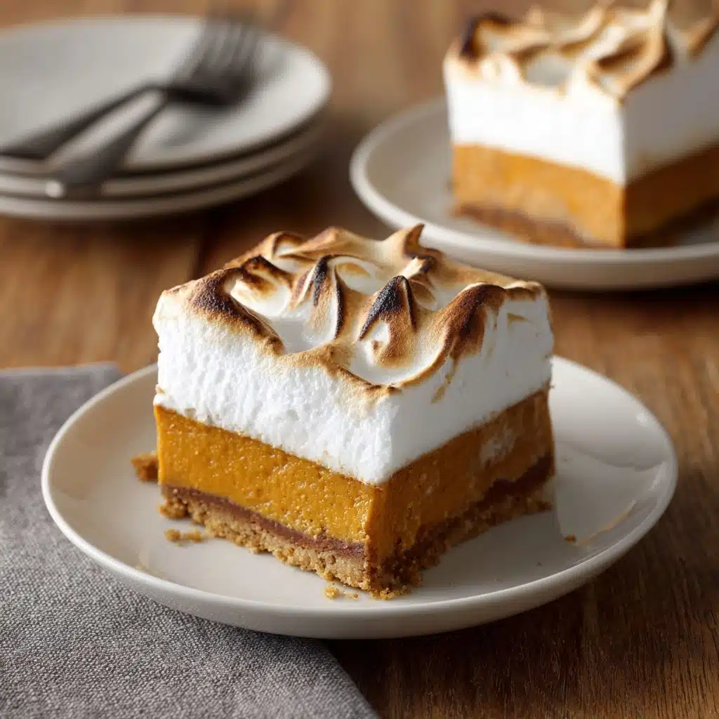 Sweet Potato Pie Bars Recipe - Recipe Image