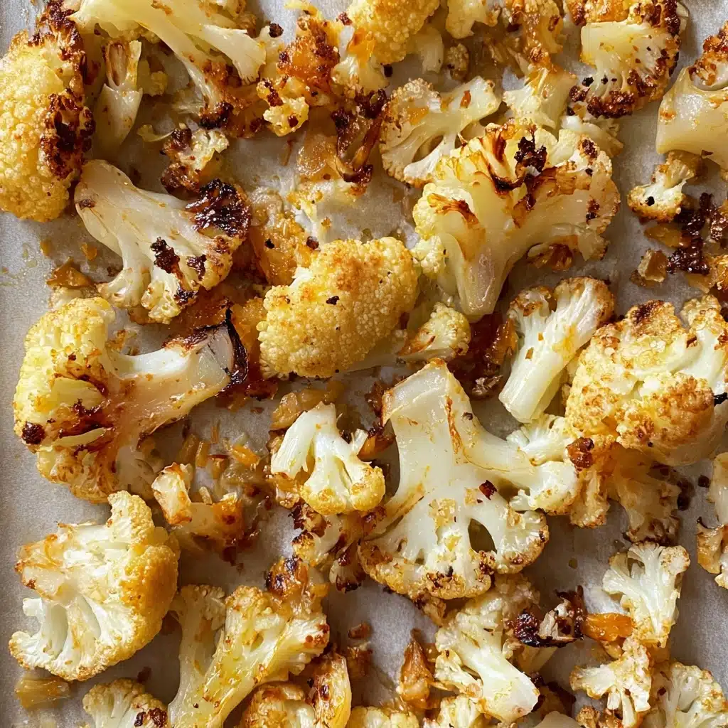 Sweet and Spicy Roasted Cauliflower Recipe
