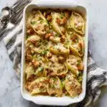 Leftover Thanksgiving Turkey Stuffed Shells Recipe