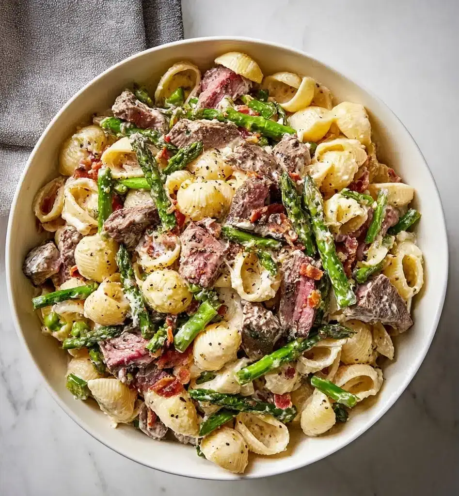 Steak Pasta Salad Recipe